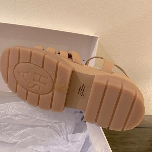 NIB [ASH] Sirena Fisherman Woven Platform Buckle Sandals Women’s Sz 41 / US 10.5 - Picture 9 of 13